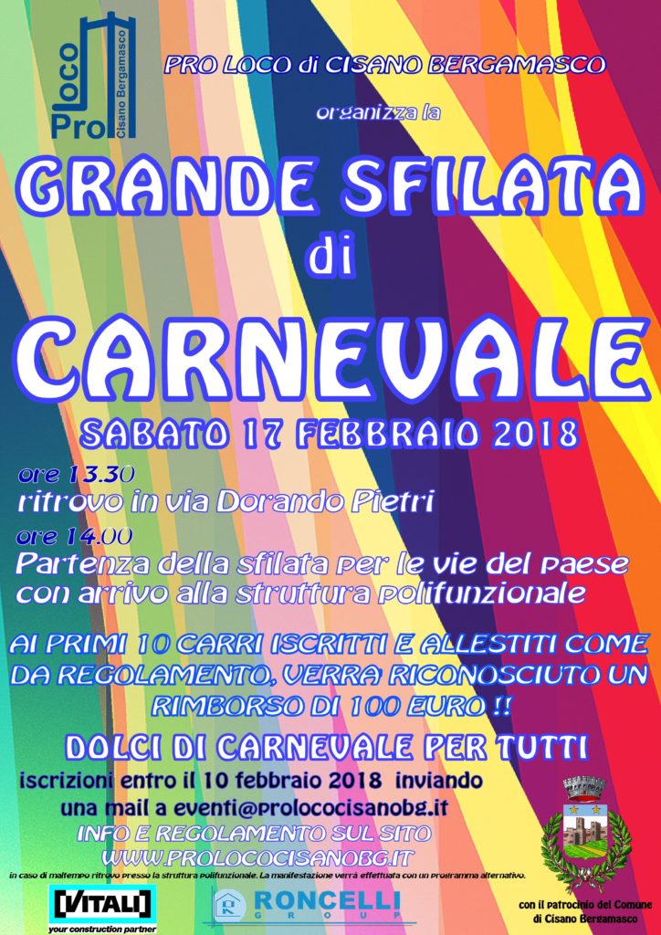 Carnevale 2018